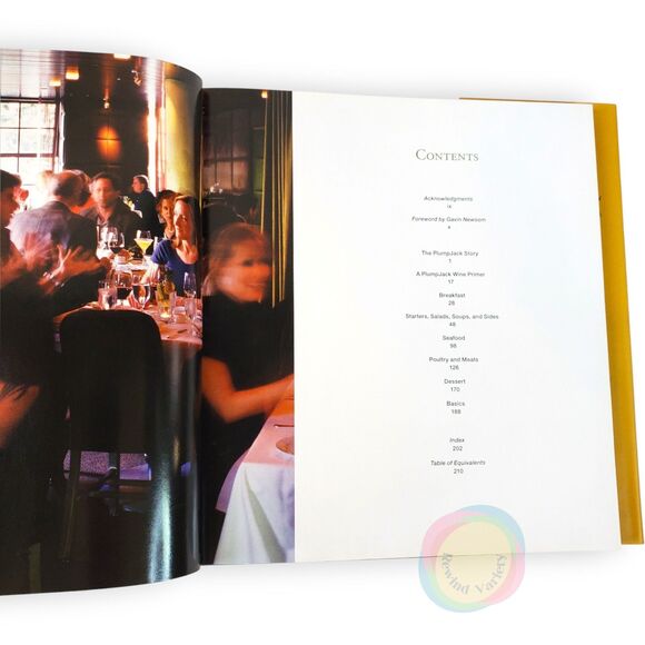 The Plumpjack Cookbook 2006 1st Ed HC DJ Gavin Newsom Foreword California Wine - Picture 11 of 16